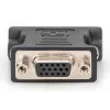 Adattatore DVI Assmann. DVI(24+5) - HD15 M/F. DVI-I Dual-Link. bl (AK-320504-000-S)