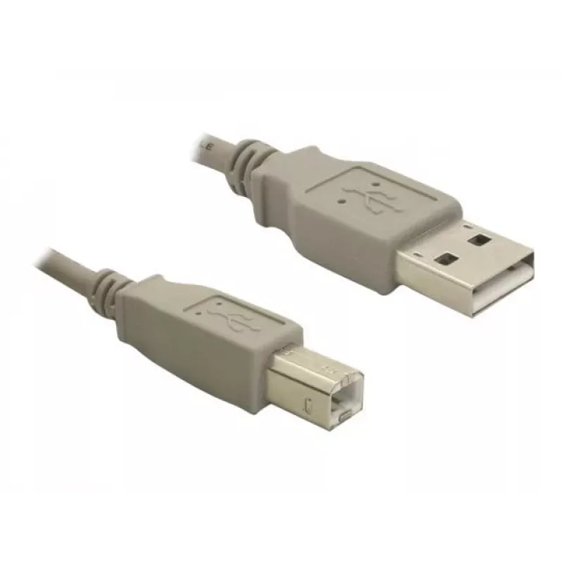 Cavo USB DeLOCK 82215 1,8 m USB A USB B grigio
