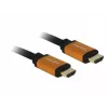 Cavo HDMI DeLOCK 85727 1m Type-A maschio su maschio nero oro