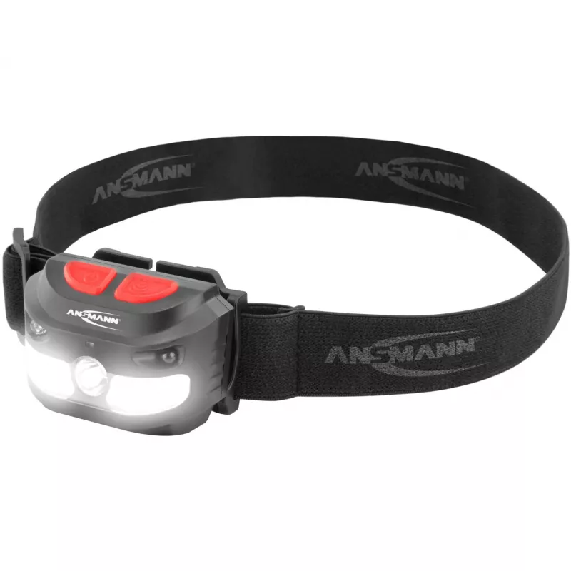 Torcia frontale Ansmann HD250RS nera COB LED 4W IP54