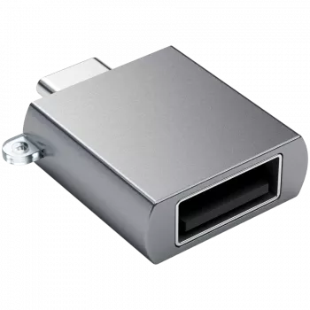 Adattatore Satechi USB-C a USB 3.0 Space Gray design elegante e alta qualità - design compatto - - - (179979)