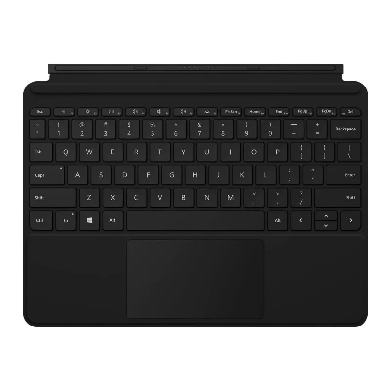Microsoft Go Type Cover QWERTZ Tedesco nero