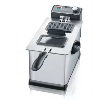 Friggitrice Severin FR 2431 Single 3 L 2000 W acciaio inox