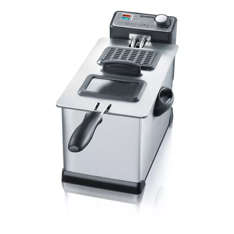 Friggitrice Severin FR 2431 Single 3 L 2000 W acciaio inox