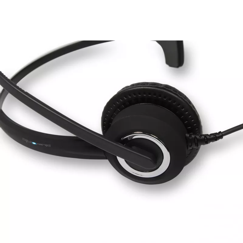 Cuffie mono USB Plusonic 10.1P — cuffie USB a un padiglione compatibili con Teams e Skype