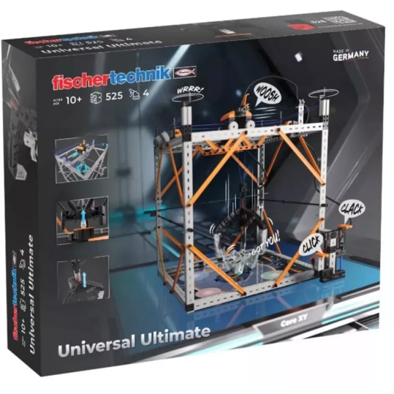 Kit di costruzione Fischertechnik Universal Ultimate 576102 — componenti modulari per l'apprendimento e il prototipaggio
