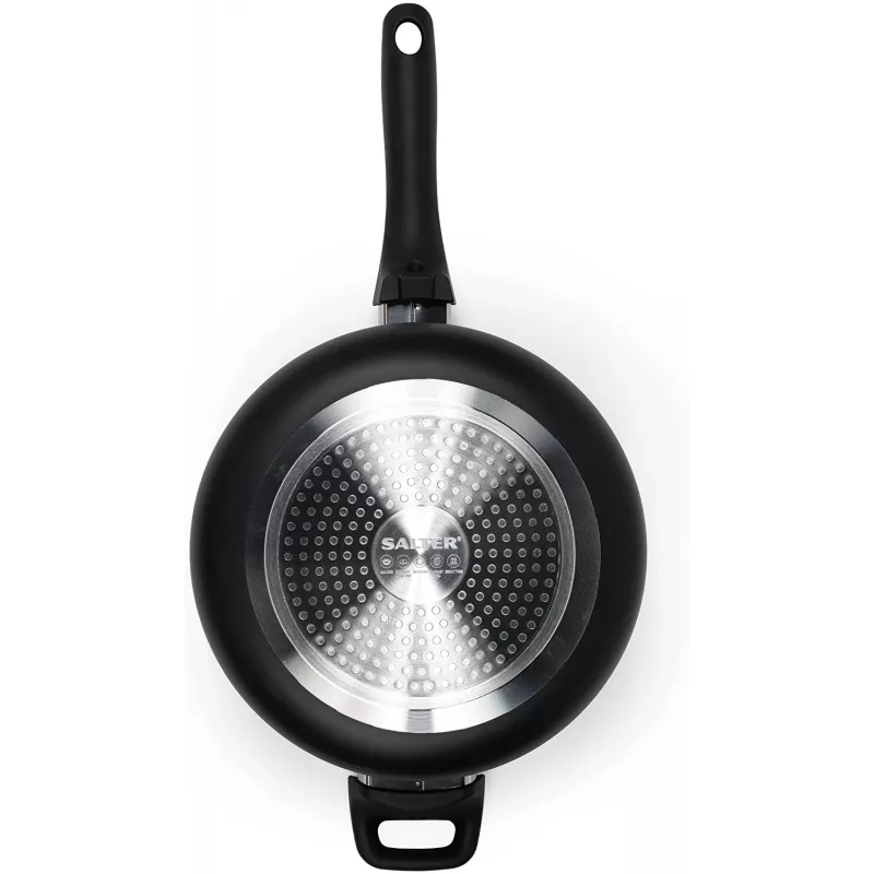 Set pentole Russell Hobbs RH01840EU7 – 4 pezzi impilabili, marmorizzato metallico