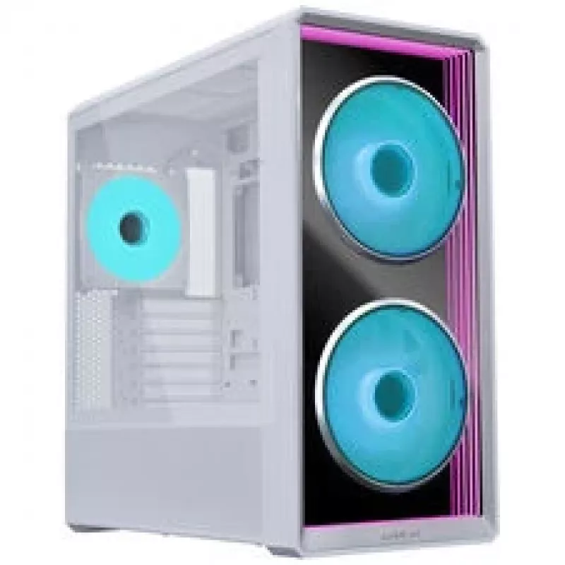 Bundle case PC Lian Li LANCOOL 217 INF + HydroShift II LCD-S 360TL AIO + 3x ventole UNI FAN SL-INF 120 Reverse Blade - bianco