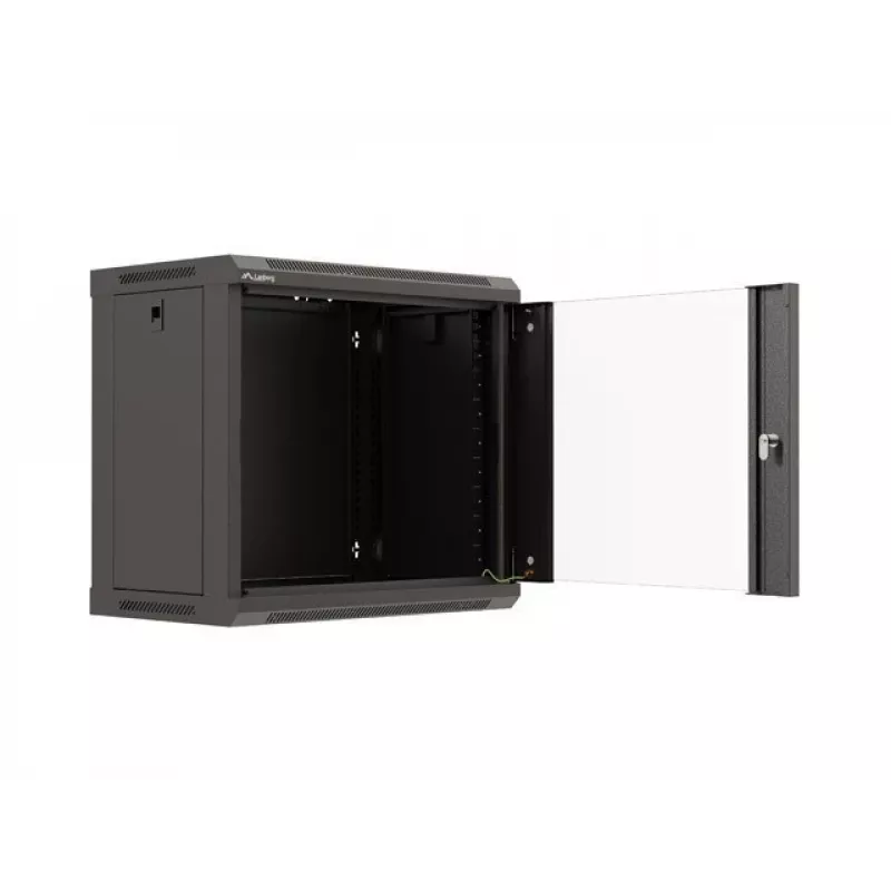 Rack a parete LANBERG WF03-5309-10B, 9U, 500×350×540 mm, carico max 60 kg, nero