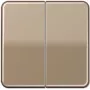 JUNG CD 595 GB - bronzo - oro - 4072.02 LED - 4072.01 LED