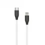 Cavo in silicone USB Type-C - Lightning (bianco, 1 m)
