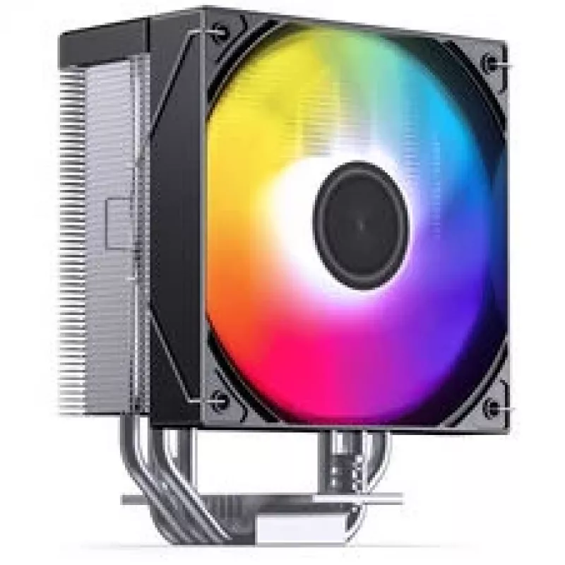Dissipatore CPU Jonsbo CB40 nero ARGB single tower 225W TDP, ventola PWM 120mm
