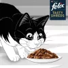 FELIX Tasty Shreds con manzo e pollo - 4x 80g