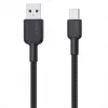 Cavo USB-A a USB-C Aukey CB-NAC1, 1 m, nylon intrecciato, USB PD 60 W, USB 2.0