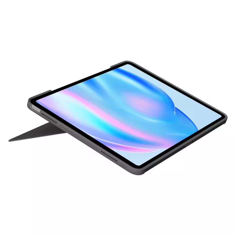 Tastiera Logitech Combo Touch QWERTY danese finlandese norvegese svedese Smart Connector grigio