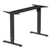 Scrivania regolabile elettricamente in altezza Ergo Office, altezza max. 1160 mm, max. - 80 kg, senza piano per scrivania sit-stand, nera, ER-400 B