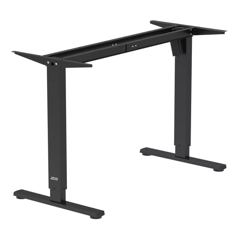 Scrivania regolabile elettricamente in altezza Ergo Office, altezza max. 1160 mm, max. - 80 kg, senza piano per scrivania sit-stand, nera, ER-400 B