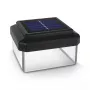 GB128 Lampada solare LED per pali di recinzione e giardino, nero - verde blu
