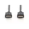 Assmann cavo di collegamento HDMI High Speed, Type-A M/M, 5,0 m, con Ethernet, ex HDMI 1.4, UL, nero, oro (AK-330114-050-S)