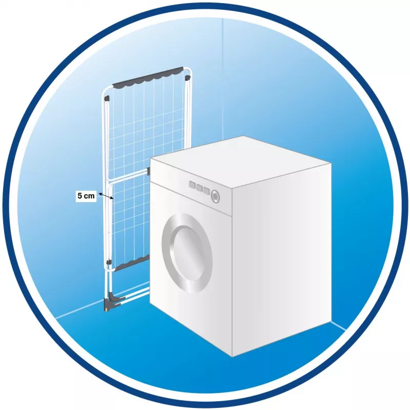 Vileda 157241 X Legs Stendibiancheria bianco