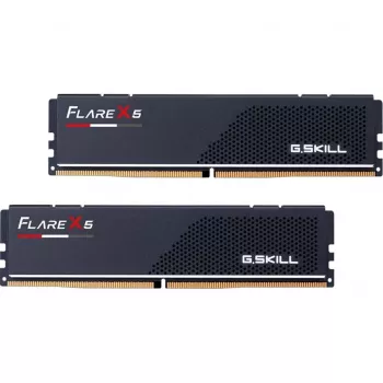 DIMM 64 GB DDR5-6000 (2x 32 GB) kit dual, memoria per computer nero, F5-6000J2836G32GX2-FX5, Flare X5, AMD EXPO