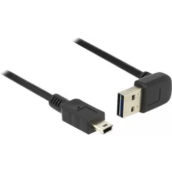 Cavo USB DeLOCK 85184 USB 2.0 0,5m USB A Mini-USB B nero