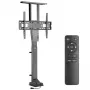 Maclean MC-866 supporto TV elettrico a scomparsa per 37-65 pollici (94-165,1 cm), telecomando, VESA fino a 600×400, max 50 kg, nero