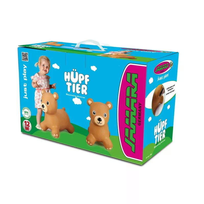 Gioco gonfiabile Jamara 466001 marrone animale per 1 anno