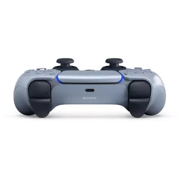 Gamepad wireless Sony DualSense per PlayStation 5 — batteria Li-Ion integrata, giroscopio, vibrazione aptica, altoparlante, jack 3,5 mm, argento