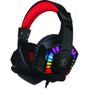 Cuffie stereo con microfono Rebeltec SHARK — design on-ear con filo