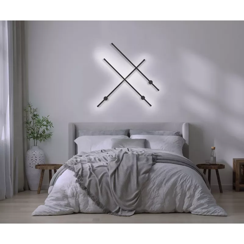 Activejet applique LED AJE-HILTON nero NW
