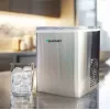 Macchina per ghiaccio BLAUPUNKT IMB301 — compatta da tavolo, produzione automatica di ghiaccio