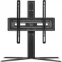 Stand da tavolo per TV One For All SOLID – adatto a tutti i tipi di TV da 32 a 65 pollici – LCD/LED/Plasma/OLED/QLED – orientabile (90°) inclinabile (15°) – regolabile in altezza – VESA 60