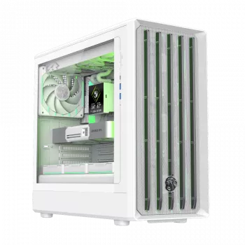 Case Gamemax | CLAW 460 WH | bianco | Mid-Tower | alimentatore non incluso