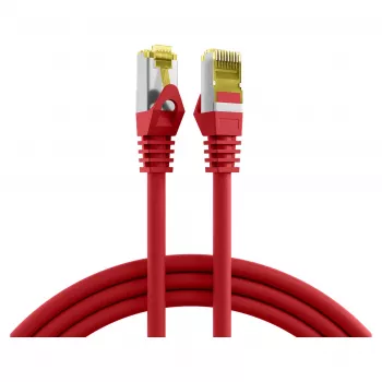 EFB-Elektronik cavo patch RJ45 Cat.6A S/FTP LSZHCat.7 cavo grezzo rosso 0,15 m produttore: EFB Elektronik (MK7001.0,15R)