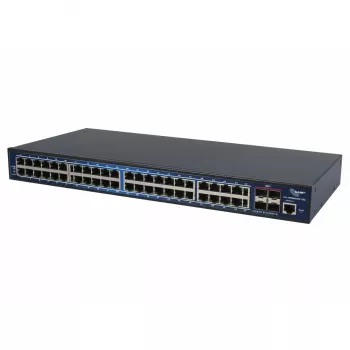 Switch Ethernet ALLNET 48+4P ALL-SG8652M-10G 48 x Gigabit + 4 x porte 10G SFP+, montaggio a rack
