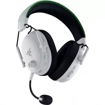 Headset Razer BlackShark V3 Pro con filo e senza fili Bluetooth bianco