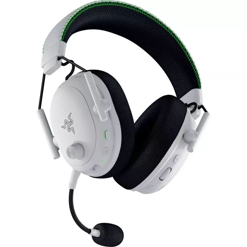 Headset Razer BlackShark V3 Pro con filo e senza fili Bluetooth bianco