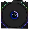 Lian Li UNI FAN TL Wireless LCD ARGB 120 mm Reverse Blade - nero