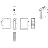 Convertitore DC-DC ALLNET ALL-B101 da 12–24VDC a 48–54VDC, fino a 200W
