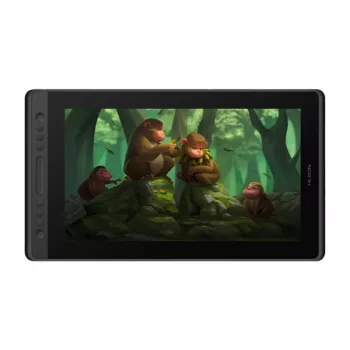 Tavoletta grafica HUION Kamvas Pro 16 – 15,6 pollici IPS, 1920×1080, area di lavoro 344,2×193,6 mm, 8192 livelli di pressione, USB con filo