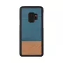 Custodia per smartphone man and wood per Samsung Galaxy S9 Denim nero