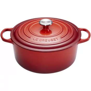 Le Creuset Signature brasiera rotonda 26 cm 5,3 l, ciliegia
