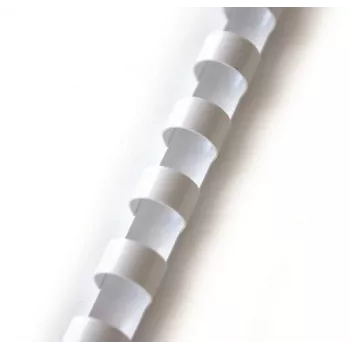 Spirale rilegatura 16 mm, bianco (100 pz.)