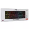 Tastiera meccanica White Shark Nagamaki nero — layout US, switch meccanici rossi
