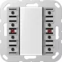 JUNG A 5072 TSM Modulo sensore pulsante KNX, Standard, a 2 posti