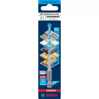 Punta per calcestruzzo Expert HEX-9 Multi Construction Ø 3,5 mm 1 pz. (2608902346)