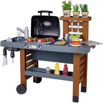 Garden Kitchen, cucina giocattolo grigio/marrone
