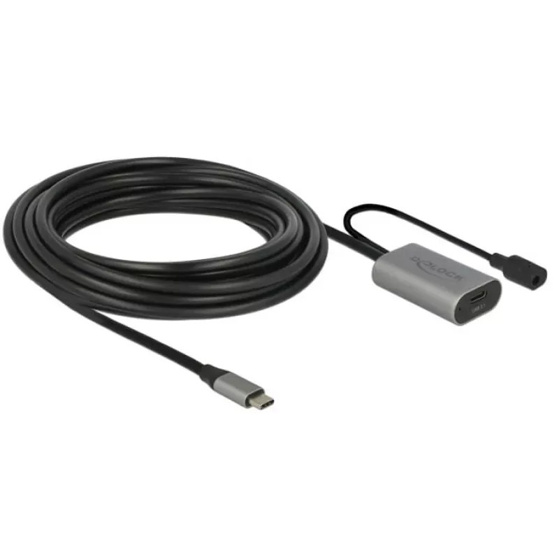 Delock USB-C Cavo prolunga attivo, 5 m, USB 5 Gbps (USB-20225 / 85392)