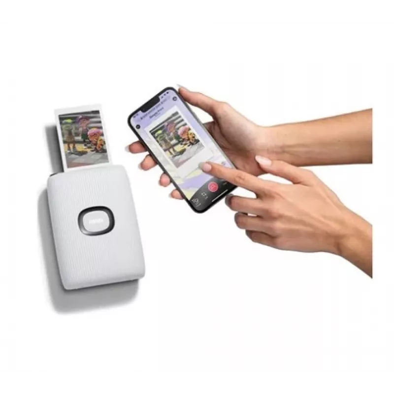 Stampante Fujifilm Instax Mini Link 2 Special Edition Nintendo, termica, Clay White